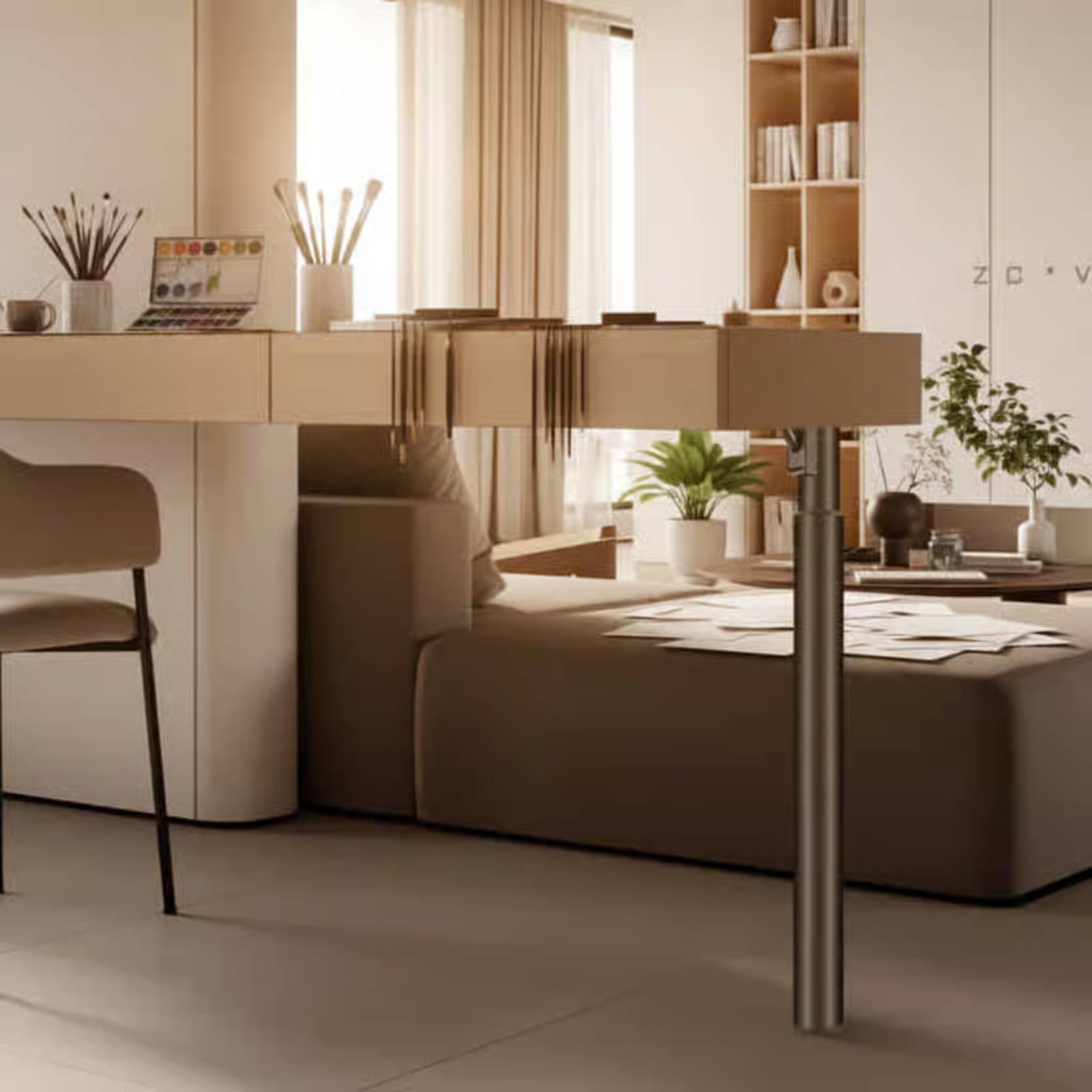 Furniture Hardware Material - Ayarlanabilir Masa Ayağı Katlanabilir Katlanır Masa