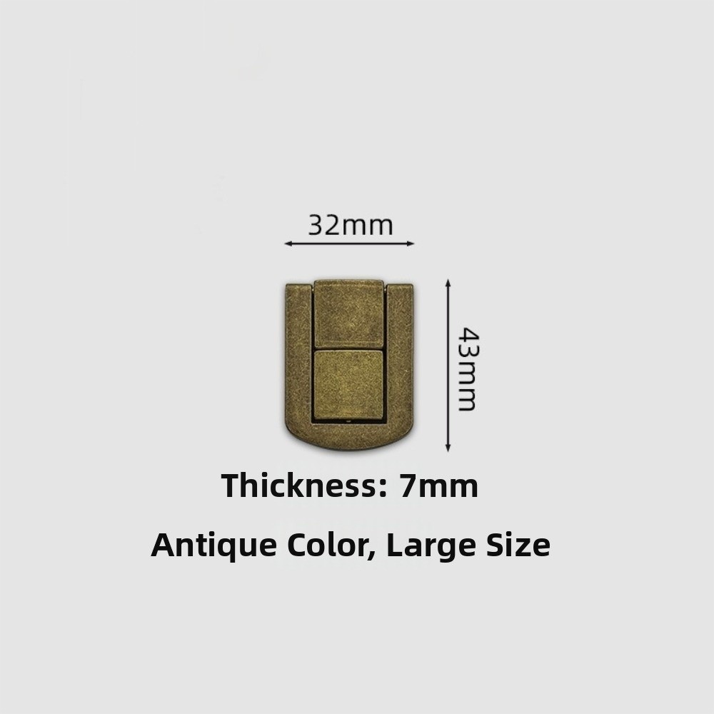 Furniture Hardware Material - Alaşım Malzeme Kutu Mandalı Metal Yapı