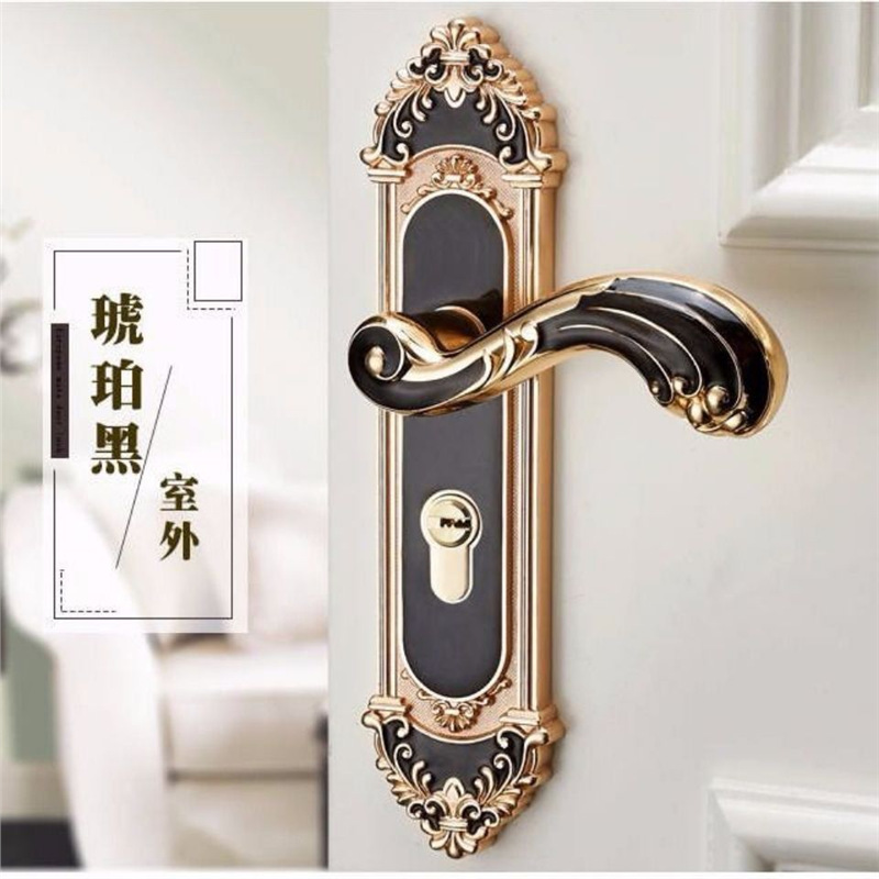 Furniture Hardware Locks - Avrupa Tarzı Sessiz Oda Kapı Kilidi