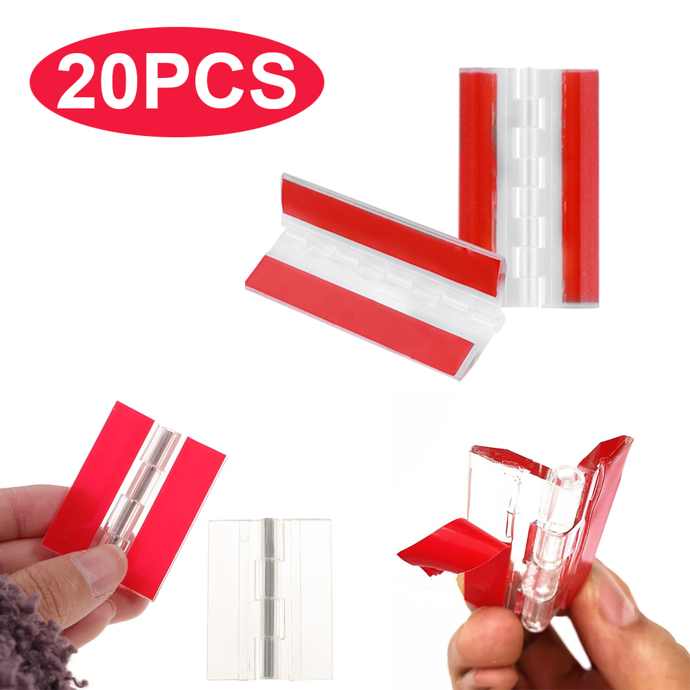 Furniture Hardware Hinges - 10/20 adet katlanır menteşeler akrilik şeffaf