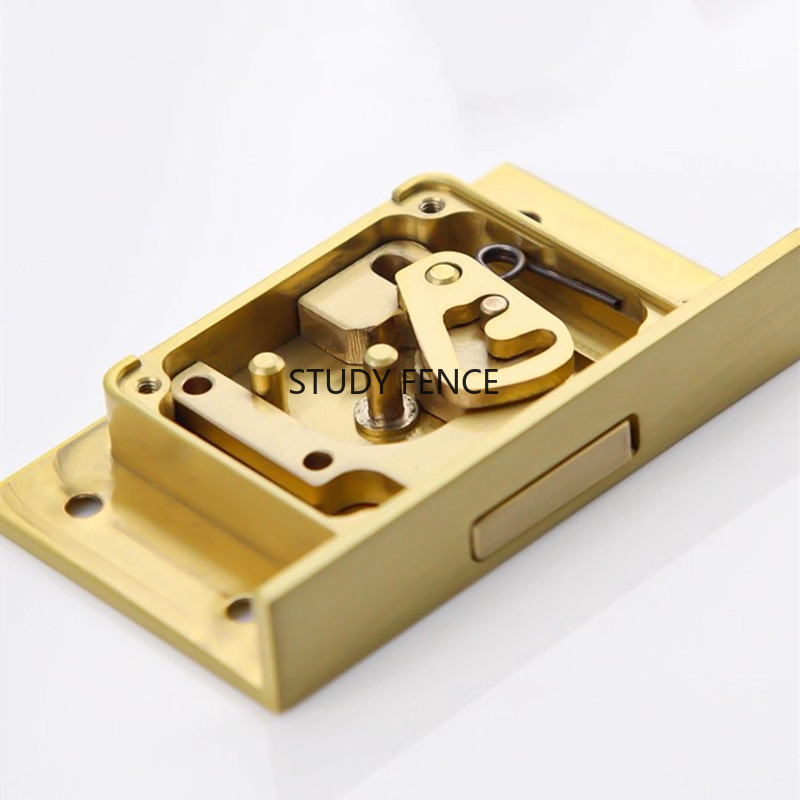 Furniture Hardware Locks - 1 adet antika Metal çekmece kilidi