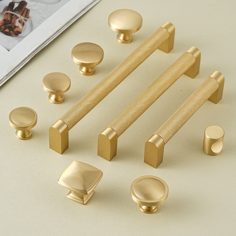 Furniture Hardware High End - High End Haddelenmiş Pirinç Kolu Işık