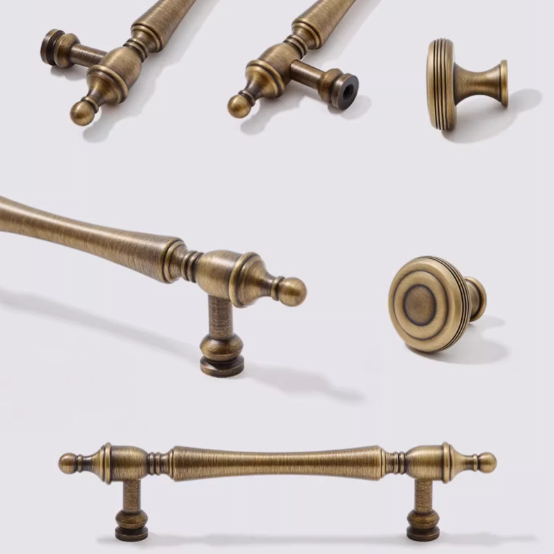 Pirinç dolap kulpu Çin Retro D - Furniture Hardware High End incelemesi ve fiyatı