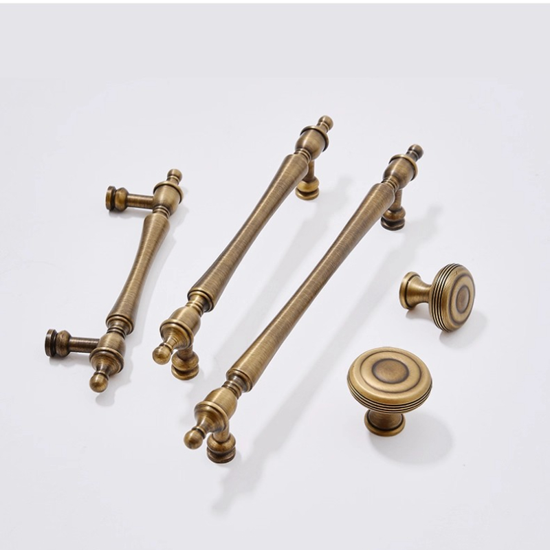 Pirinç dolap kulpu Çin Retro D - Furniture Hardware High End incelemesi ve fiyatı