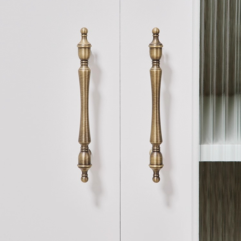Pirinç dolap kulpu Çin Retro D - Furniture Hardware High End incelemesi ve fiyatı