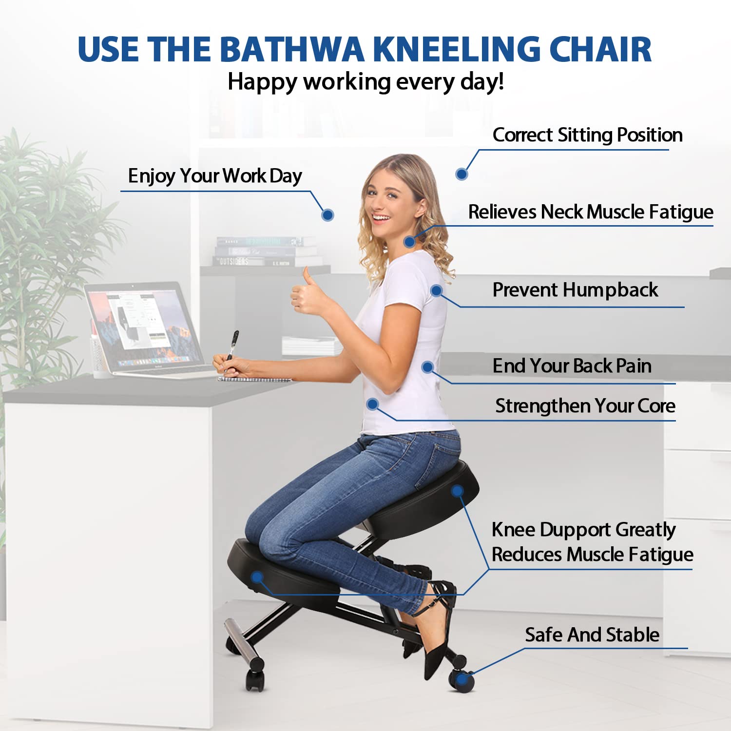 Ofis İçin Ergonomik Diz Çökme  - Home Furniture & Hardware Trading incelemesi ve fiyatı