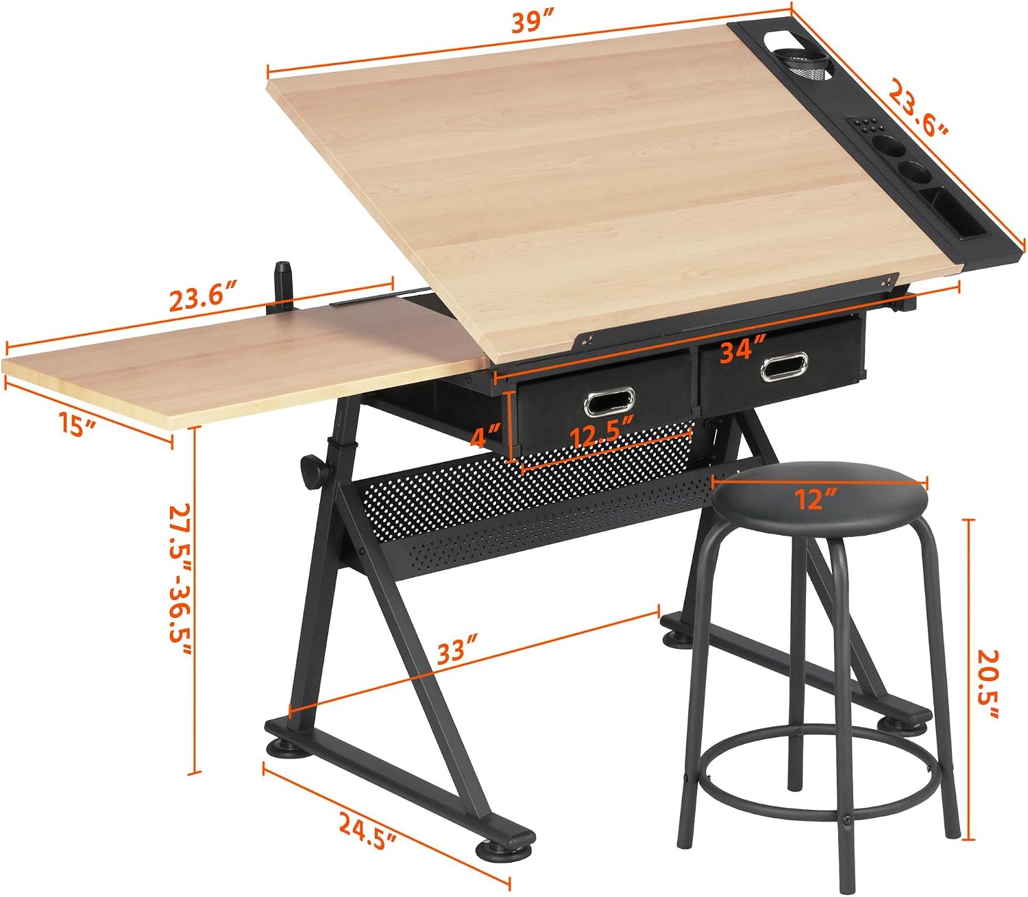 Ayarlanabilir Çizim Masası, Uy - Home Furniture & Hardware Trading incelemesi ve fiyatı
