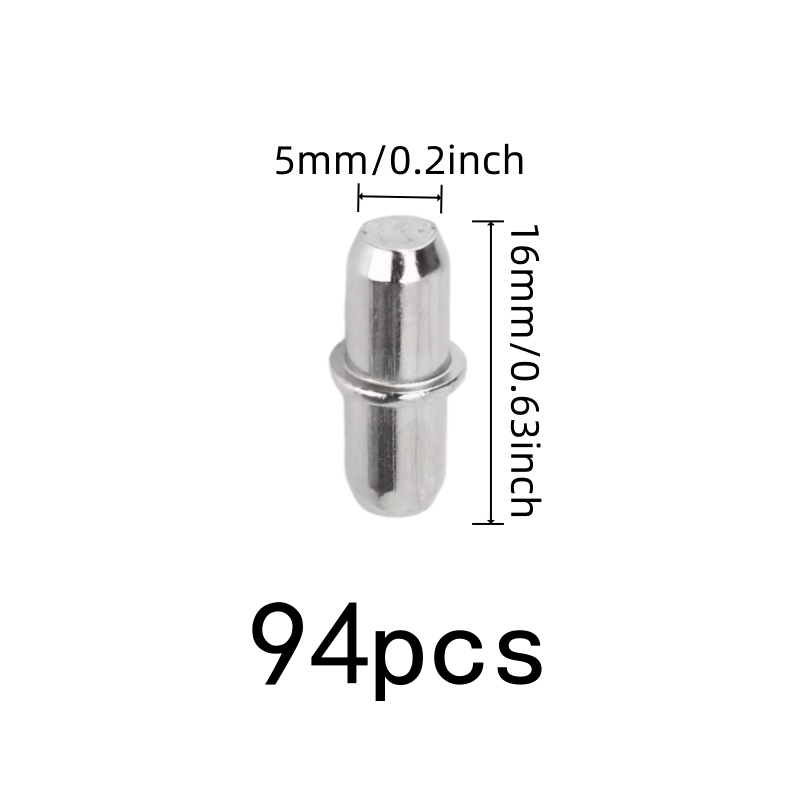 94 adet Kitaplık Katman Pimi,  - Furniture Hardware Material incelemesi ve fiyatı