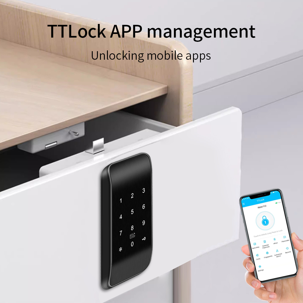 TTLOCK 13.56Mhz Parmak İzi Çek - Furniture Hardware Locks incelemesi ve fiyatı