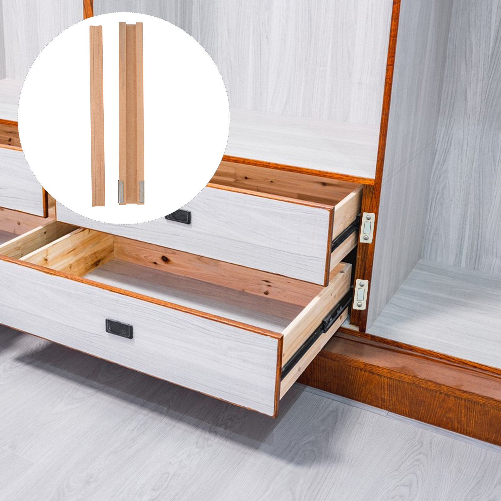 1 Takım Çekmece Sürgüsü Ahşap  - Furniture Hardware Lowes incelemesi ve fiyatı