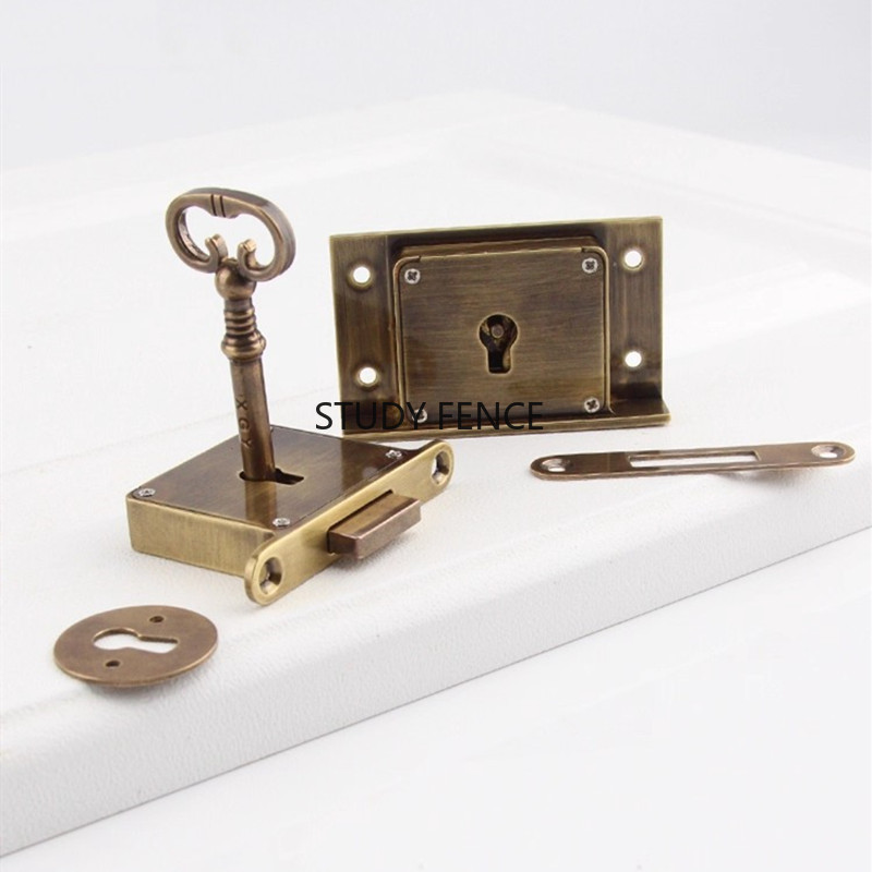 1 adet antika Metal çekmece ki - Furniture Hardware Locks incelemesi ve fiyatı