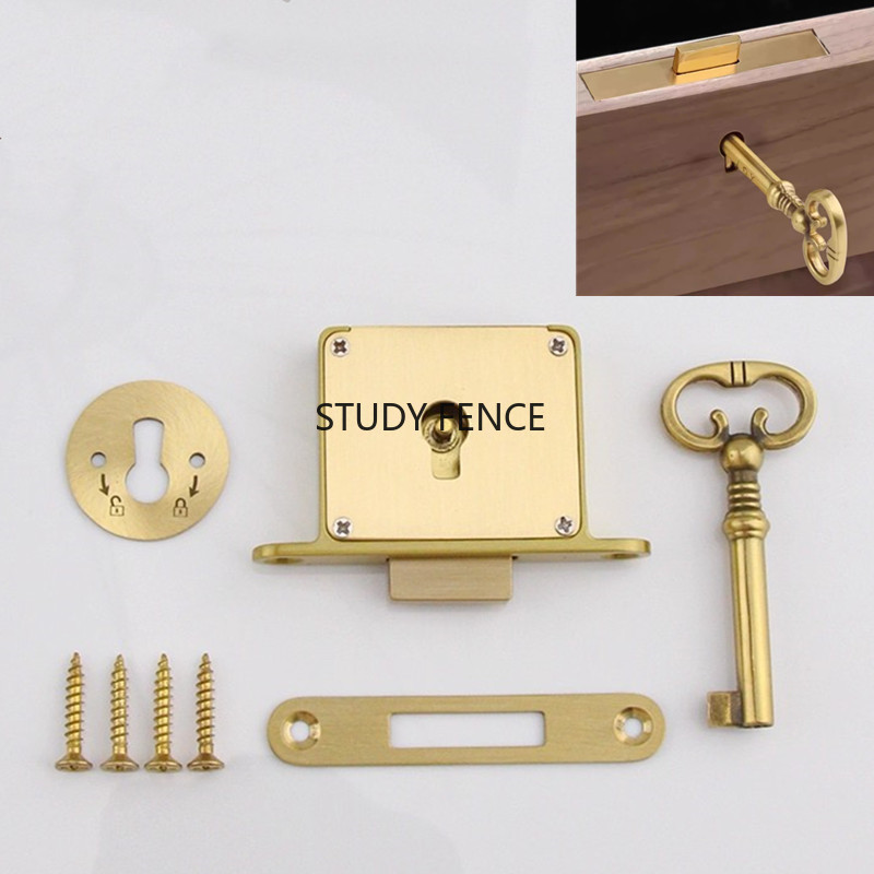 1 adet antika Metal çekmece ki - Furniture Hardware Locks incelemesi ve fiyatı