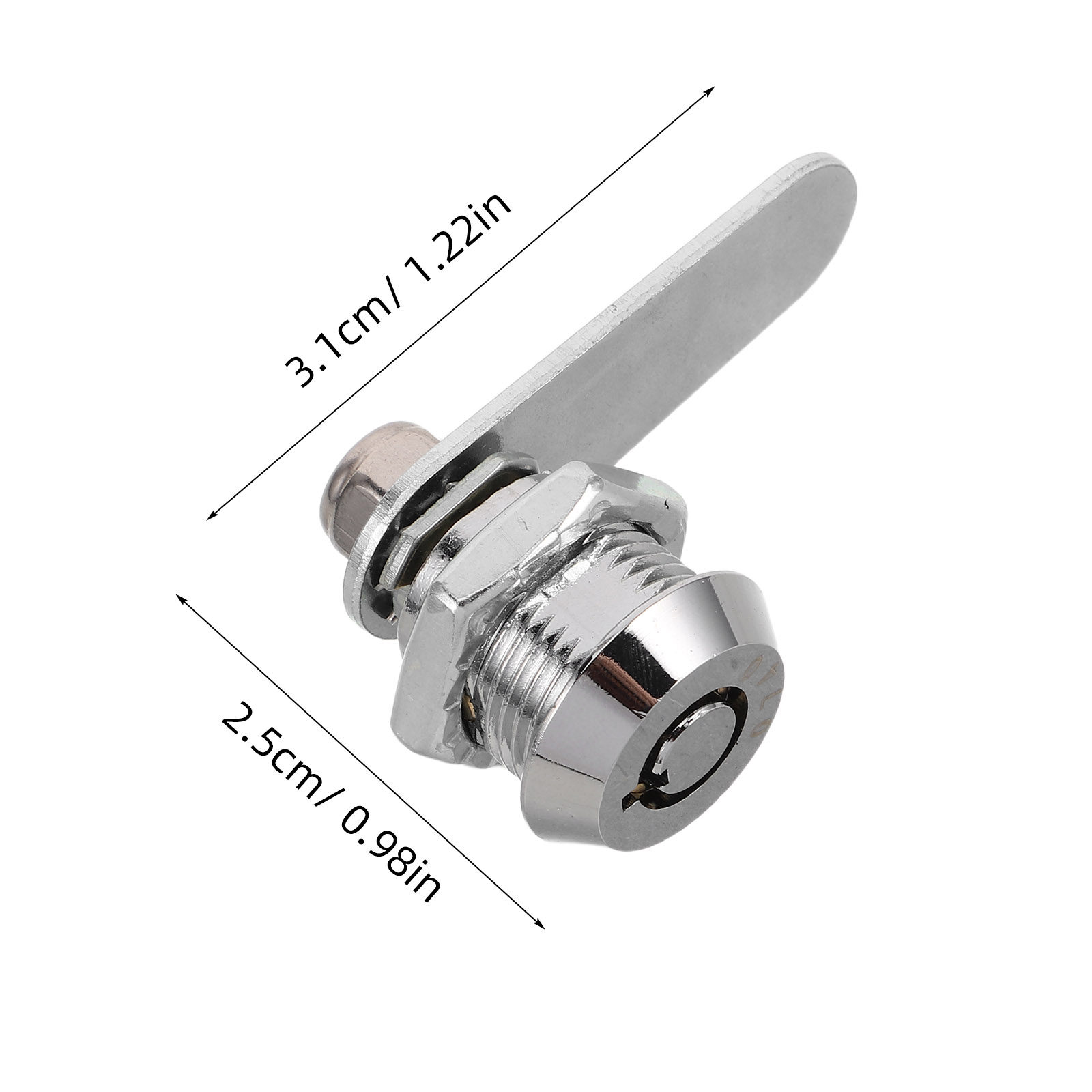 1 takım çinko alaşımı kam kili - Furniture Hardware Locks incelemesi ve fiyatı