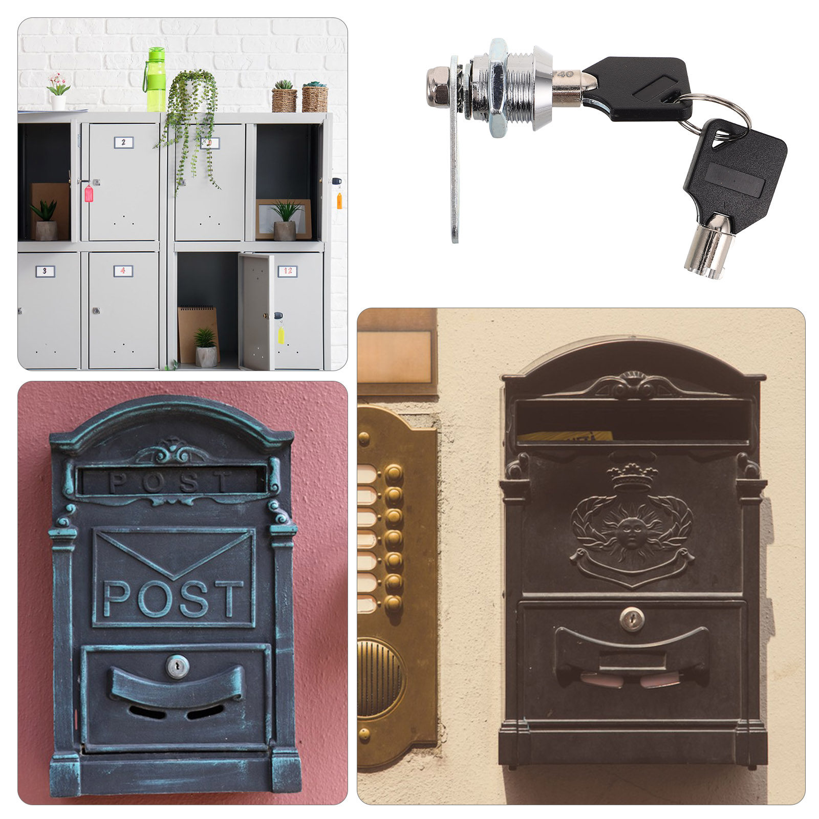1 takım çinko alaşımı kam kili - Furniture Hardware Locks incelemesi ve fiyatı