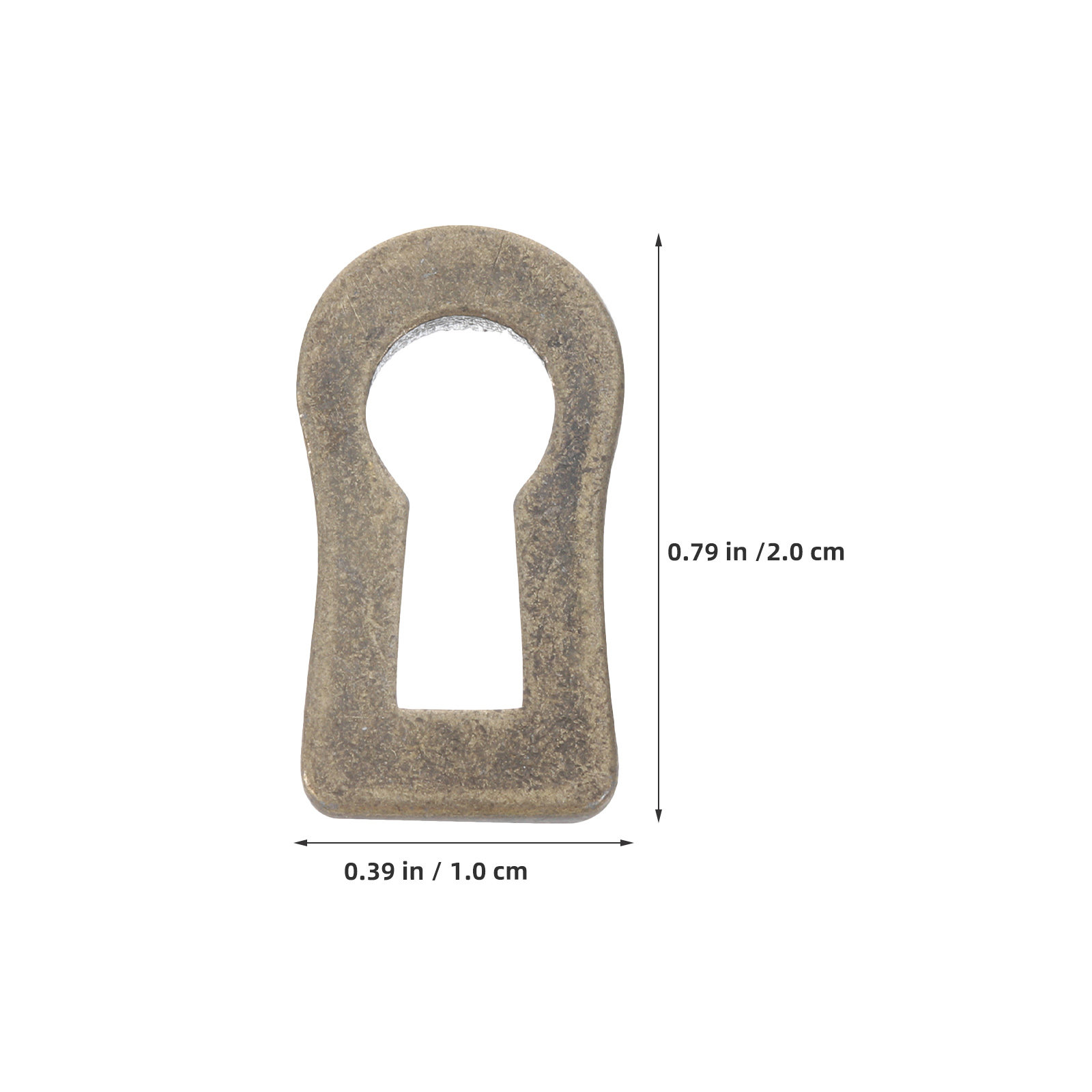 12 Adet Çinko Alaşımlı Oval An - Furniture Hardware Locks incelemesi ve fiyatı