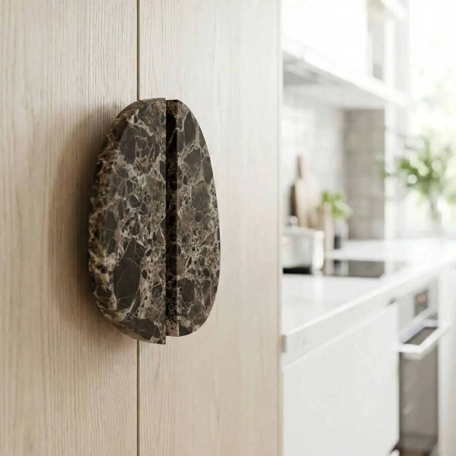 Hafif Lüks Doğal Mermer Kapı K - Furniture Hardware Material incelemesi ve fiyatı